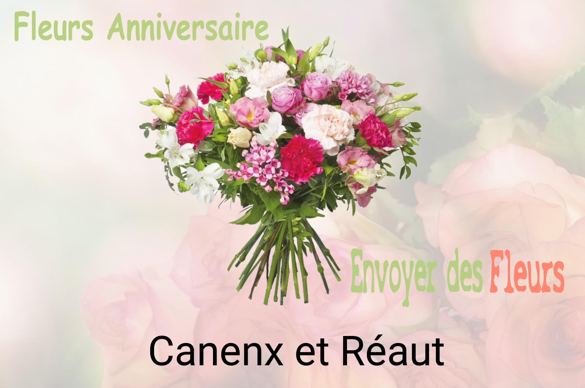 Bouquet de fleurs d’anniversaire livré à Canenx-et-Réaut