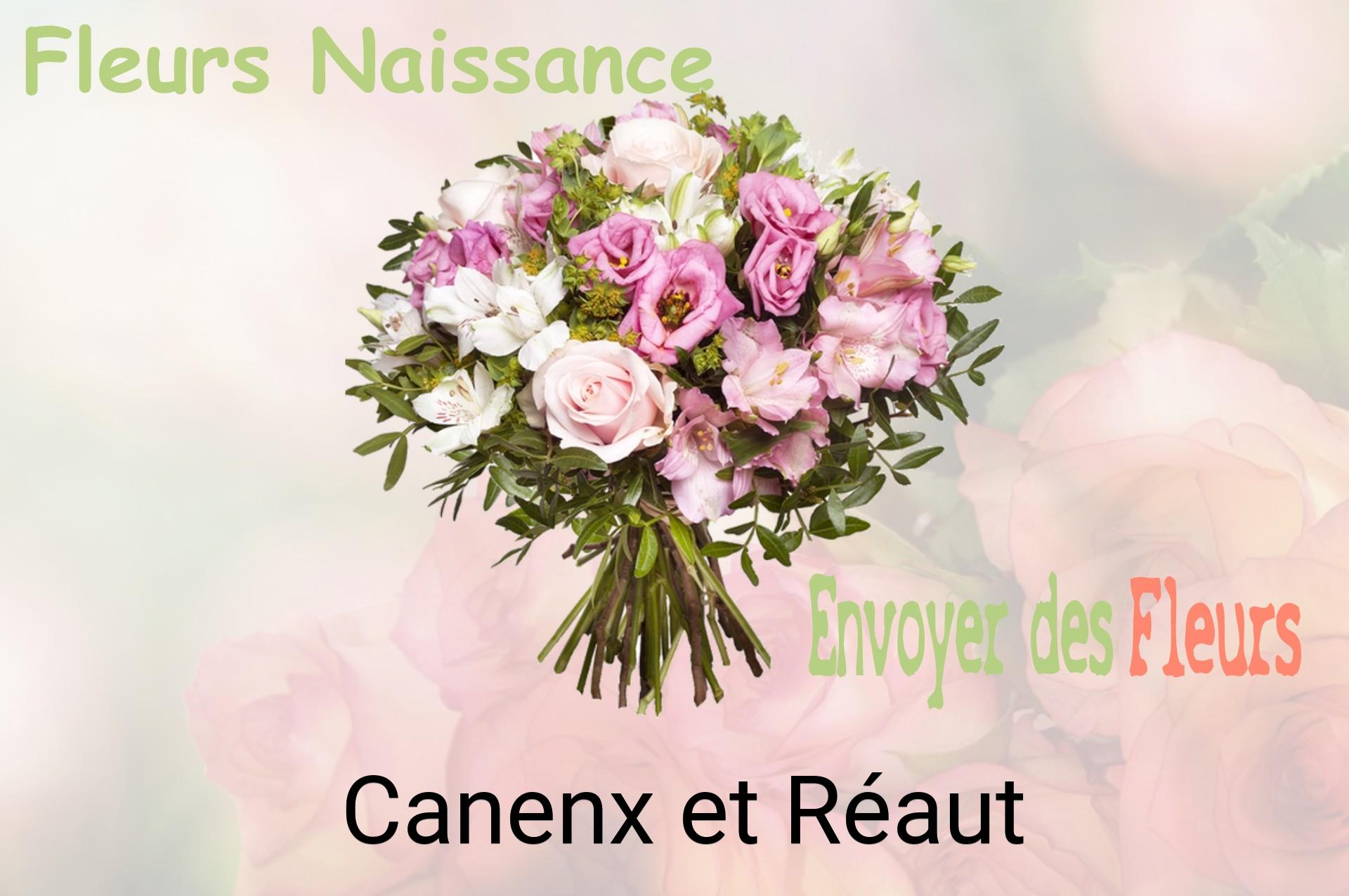 Bouquet de fleurs de naissance livré à Canenx-et-Réaut